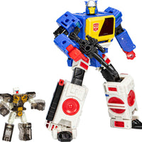 Transformers Legacy Evolution 7 Inch Action Figure Voyager Class Wave 5 - Twincast and Rewind