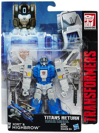 Transformers Generations Titans Return 6 Inch Action Figure Deluxe Class - Highbrow (Slight Shelf Wear Packaging)