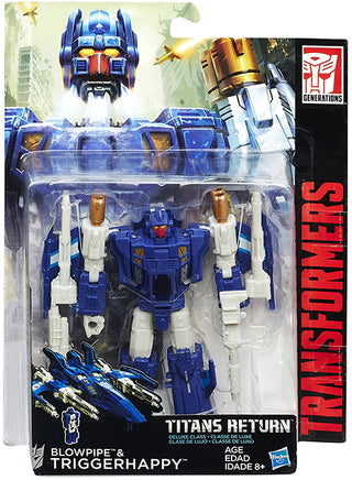 Transformers Generations Titans Return 6 Inch Action Figure Deluxe Class - Triggerhappy (Sub-Standard Packaging)