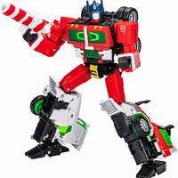 Transformers Generations 7 Inch Action Figure Voyager Class Exclusive - Holiday Optimus Prime