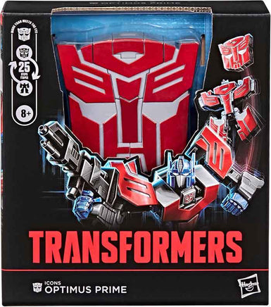 Transformers Icons 7 Inch Action Figure Voyager Class - Optimus Prime Logo Symbol