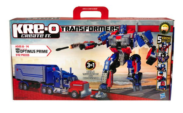 Transformers Kre-O 542 Pieces Lego Style Action Figure Optimus