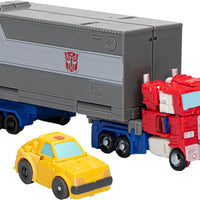 Transformers Legacy Evolution 3.75 Inch Action Figure Core Class - Optimus Prime & Bumblebee