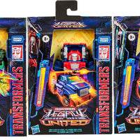 Transformers Legacy United 6 Inch Action Figure Deluxe Class (2024 Wave 2) - Set of 3 (Gears - Chromia - Shard)