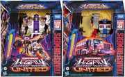 Transformers Legacy United 8 Inch Action Figure Leader Class (2024 Wave 1) - Set of 2 (Tigerhawk - Optimus Prime)