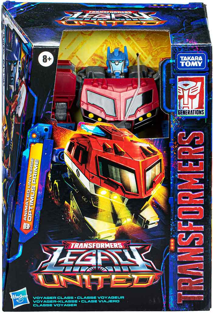 Transformers Legacy United 7 Inch Action Figure Voyager Class (2024 Wave 1) - Optimus Prime