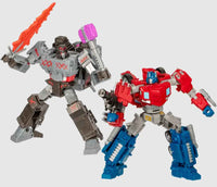 Transformers Legacy United 7 Inch Action Figure Voyager Class Exclusive - Fractured Friendship 2-Pack