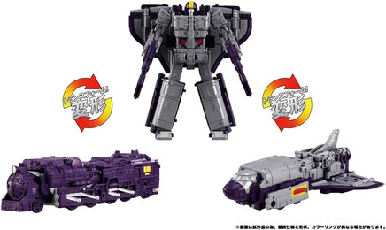 Transformers Masterpiece T-Spark 7 Inch Action Figure 3-Pack - Triple Takeover (Starscream - Blitzwing - Astrotrain)