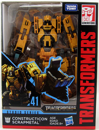 Transformers Movie Studios Series 5 Inch Action Figure Deluxe Class - Scrapmetal #41