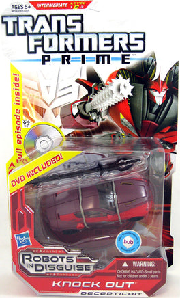 Transformers Prime 6 Inch Action Figure (2012 Wave 6) - Knockout (DVD Included)