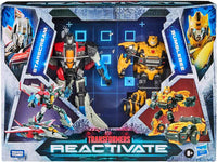 Transformers Reactivate 6 Inch Action Figure Deluxe Class 2-Pack - Starscream & Bumblebee