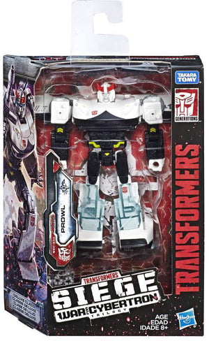 Transformers Siege War For Cybertron 6 Inch Action Figure Deluxe Class - Prowl Reissue