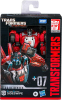 Transformers Studio Series 5 Inch Action Figure Deluxe Class (2024 Wave 2) - Gamer Edition Sideswipe #07
