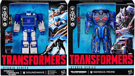 Transformers Studio Series 8 Inch Action Figure Leader Class (2026 Wave 1) - Set of 2 (Soundwave - Nemesis Prime)