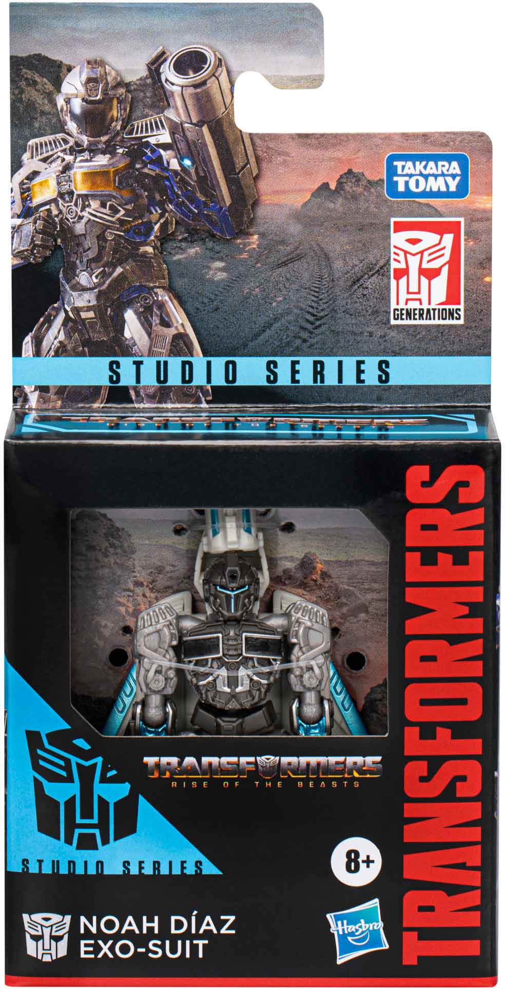 Transformers Studio Series 3.75 Inch Action Figure Core Class (2023 Wave 3) - Noah Diaz Exo-Suit