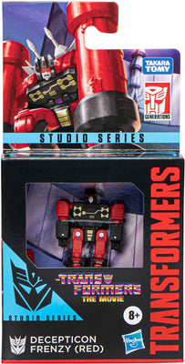 Transformers Studios Series 3.75 Inch Action Figure Core Class (2023 Wave 4) - Frenzy (Red)