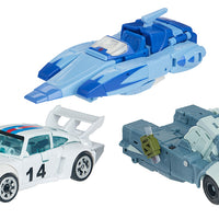 Transformers Studio Series 5 Inch Action Figure Deluxe Class (2021 Wave 1) - Set of 3 (Jazz - Kup - Blurr)