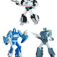 Transformers Studio Series 5 Inch Action Figure Deluxe Class (2021 Wave 1) - Set of 3 (Jazz - Kup - Blurr)