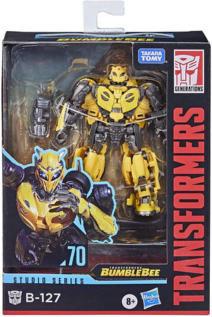 Transformers Studio Series 5 Inch Action Figure Deluxe Class (2021 Wave 2) - Bumblebee #70