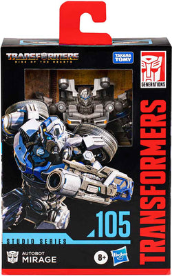 Transformers Studios Series 6 Inch Action Figure Deluxe Class (2023 Wave 4) - Mirage #105