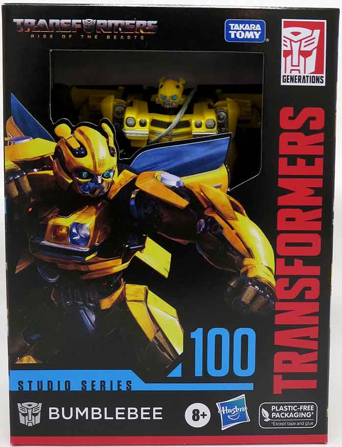 Transformers Studio Series 5 Inch Action Figure Deluxe Class (2022 Wave 5) - Rise of the Beast #100  Bumblebee