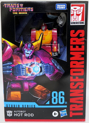 Transformers Studio Series Voyager Class 7 Inch Action Figure (2022 Wave 1) - Hot Rod (New Packaging)