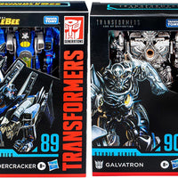 Transformers Studio Series 6 Inch Action Figure Voyager Class (2022 Wave 3) - Set of 2 (Thundercracker - Galvatron)