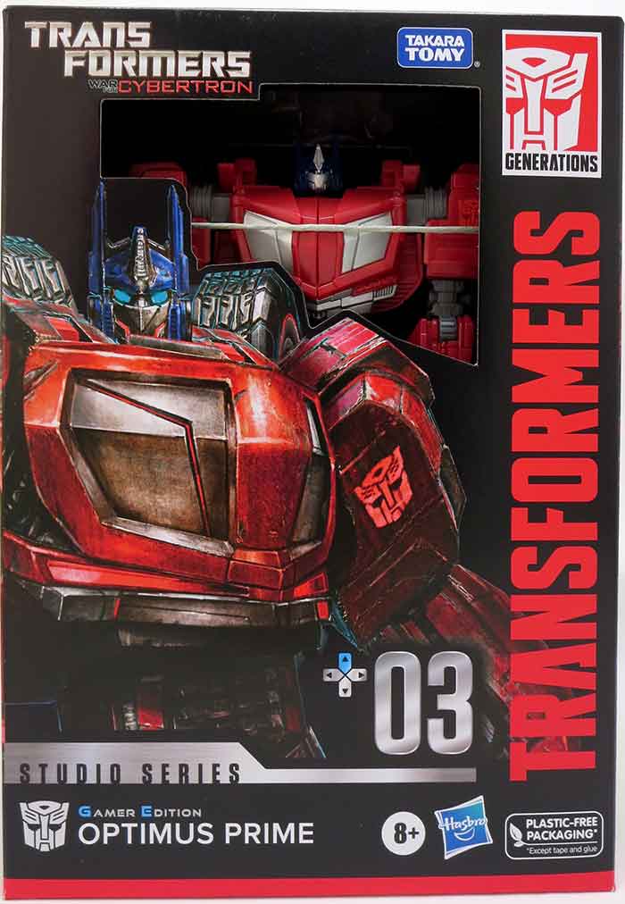 Transformers Studio Series 7 Inch Action Figure Voyager Class (2023 Wave 1) - Optimus Prime Reissue