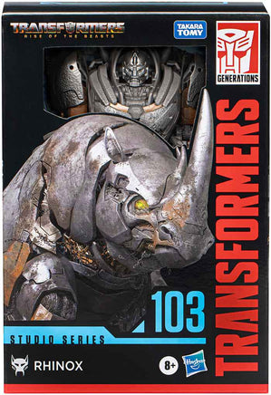 Transformers Studio Series 7 Inch Action Figure Voyager Class (2023 Wave 3) - Rhinox