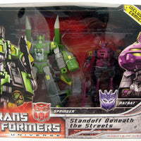 Transformers Universe Action Figure Voyager Class Exclusive 2 Pack: Springer and Ratbat (Sub-Standard Packaging)