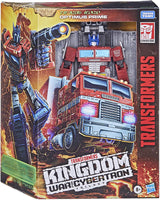 Transformers War For Cybertron Kingdom 8 Inch Action Figure Leader Class Wave 1 - Optimus Prime (Refresh)