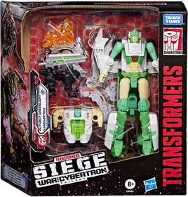 Transformers War For Cybertron Siege 6 Inch Action Figure Deluxe Class - Greenight & Dazzlestrike Reissue