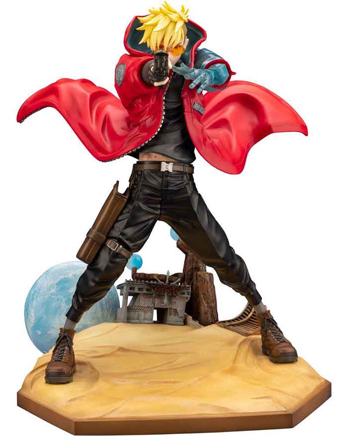 Trigun 9 Inch Statue Figure ArtFX J - Vash the Stampede