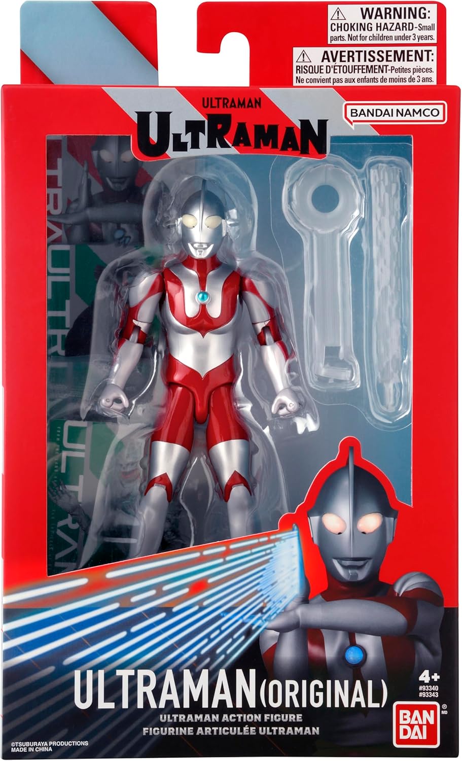 Ultraman 6 Inch Action Figure Bandai Namco - Ultraman (Original 1966)