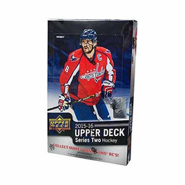 Uppder Deck NHL Hockey Card Game - 2015-16 Upper Deck Series 2 Hockey Hobby Box