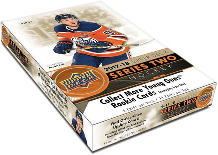Uppder Deck NHL Hockey Card Game - 2017-18 Upper Deck Hockey Series 2 Hobby Box