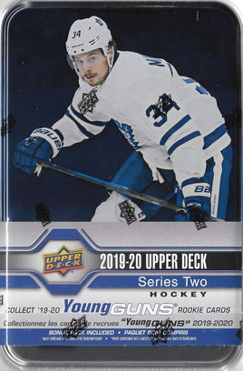 Uppder Deck NHL Hockey Card Game - 2019-20 Upper Deck Series 2 Hockey Tin Box