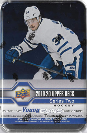 Uppder Deck NHL Hockey Card Game - 2019-20 Upper Deck Series 2 Hockey Tin Box
