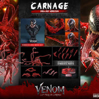 Venom Let There Be Carnage 16 Inch Action Figure 1/6 Scale - Carnage Deluxe Hot Toys 909352