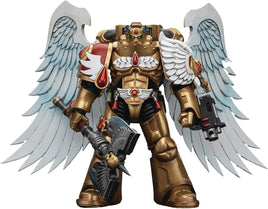Warhammer 40000 5 Inch Action Figure 1/18 Scale - The Horus Heresy - Blood Angels Sanguinary Guard with Encarmine Axe