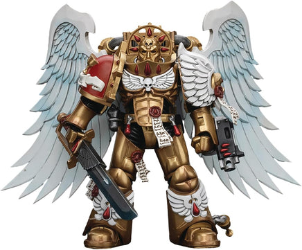 Warhammer 40000 5 Inch Action Figure 1/18 Scale - The Horus Heresy - Blood Angels Sanguinary Guard with Encarmine Sword
