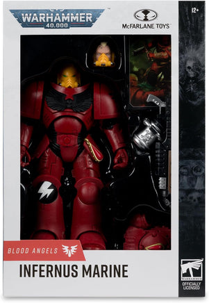 Warhammer 40000 7 Inch Action Figure - Blood Angels Infernus Marine