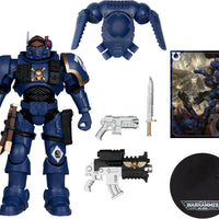 Warhammer 40000 7 Inch Action Figure Wave 11 - Lieutenant In Phobos Armour (Ultramarines)