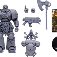 Warhammer 40000 7 Inch Action Figure Wave 7 - Space Wolves Wolf Guard Artist Proof