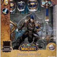 World Of Warcraft 7 Inch Static Figure Common Wave 1 - Human Warrior & Paladin