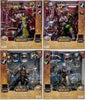 World Of Warcraft 7 Inch Static Figure Common Wave 1 - Set of 4 Common (Orc - Elf - Human - Priest)