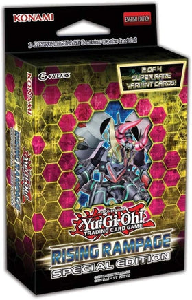 Yu-Gi-Oh! Trading Card Game - Rising Rampage Special Edition Box (3 packs inside)