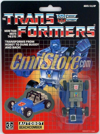 Transformers G1 Generation One Action Figures  Hasbro Toy: Autobot Beachcomber KO