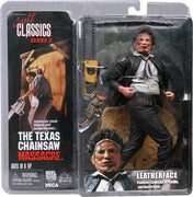 LEATHERFACE from TEXAS CHAINSAW MASSACRE 7" Figure CULT CLASSICS Series 2 Movie NECA REEL TOYS (Sub-Standard Packaging)