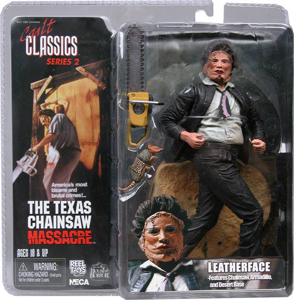 LEATHERFACE from TEXAS CHAINSAW MASSACRE 7 Figure CULT CLASSICS